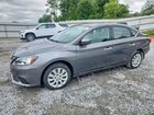 2018 Nissan Sentra S Gray vin: 3N1AB7AP6JY258908