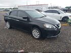 2018 Nissan Sentra S Black vin: 3N1AB7AP6JY340489