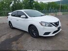 2019 Nissan Sentra S White vin: 3N1AB7AP6KY224307