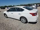 2019 Nissan Sentra Sv White vin: 3N1AB7AP6KY235291