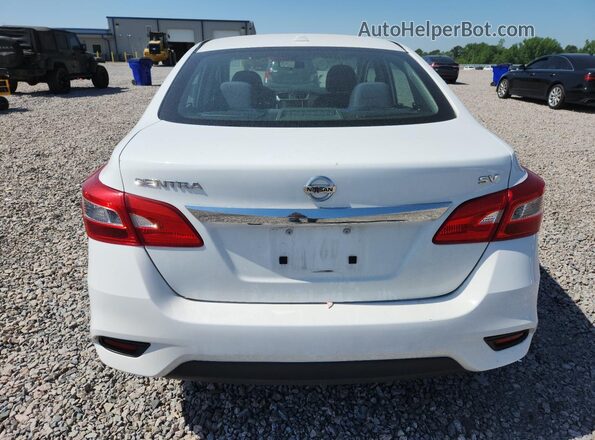 3N1AB7AP6KY235291 2019 NISSAN SENTRA White Vista trasera