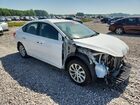 2019 Nissan Sentra Sv White vin: 3N1AB7AP6KY235291