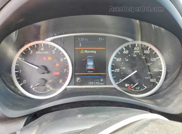 3N1AB7AP6KY259493 2019 NISSAN SENTRA Gray Widok zestawu wskaźników