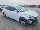 2019 Nissan Sentra Sv White vin: 3N1AB7AP6KY336802