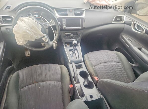 3N1AB7AP6KY336802 2019 NISSAN SENTRA White წინა პანელის ხედი