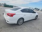 2019 Nissan Sentra Sv White vin: 3N1AB7AP6KY336802