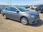 2019 Nissan Sentra Sv Gray vin: 3N1AB7AP6KY362249