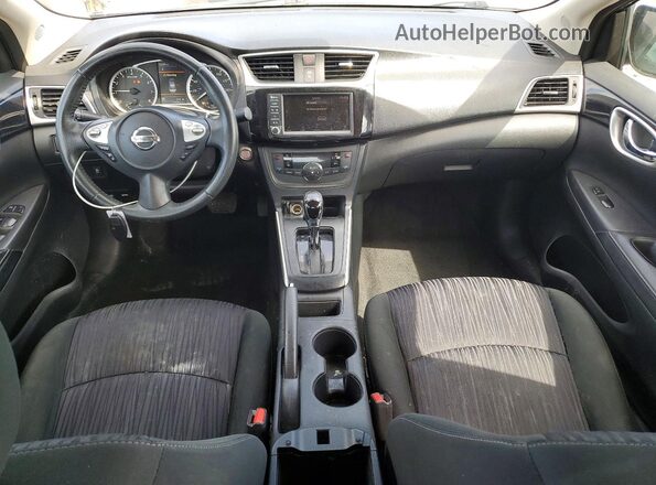 3N1AB7AP6KY362249 2019 NISSAN SENTRA Gray წინა პანელის ხედი