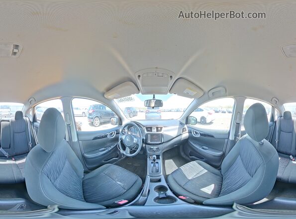 3N1AB7AP6KY362249 2019 NISSAN SENTRA Gray VIN კოდის სტიკერის ხედი