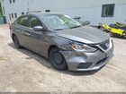 2019 Nissan Sentra S Gray vin: 3N1AB7AP6KY396398