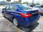 2016 Nissan Sentra Fe+ S/s/sl/sr/sv Blue vin: 3N1AB7AP7GL637390
