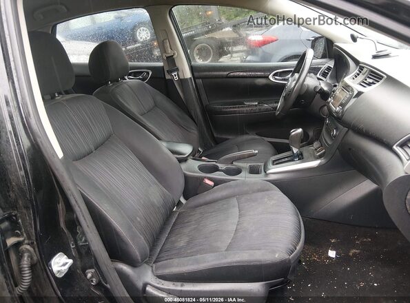 3N1AB7AP7GL640631 2016 NISSAN SENTRA Черный Вид салона спереди