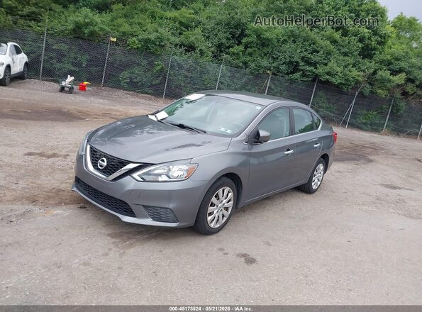 3N1AB7AP7GL647949 2016 NISSAN SENTRA Gray Передня ліва чверть