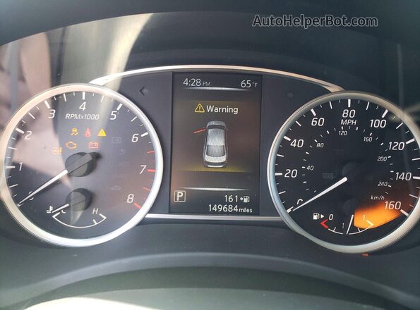 3N1AB7AP7GL650673 2016 NISSAN SENTRA Серый Вид щитка приборов