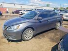 2016 Nissan Sentra Sv Серый vin: 3N1AB7AP7GL650673