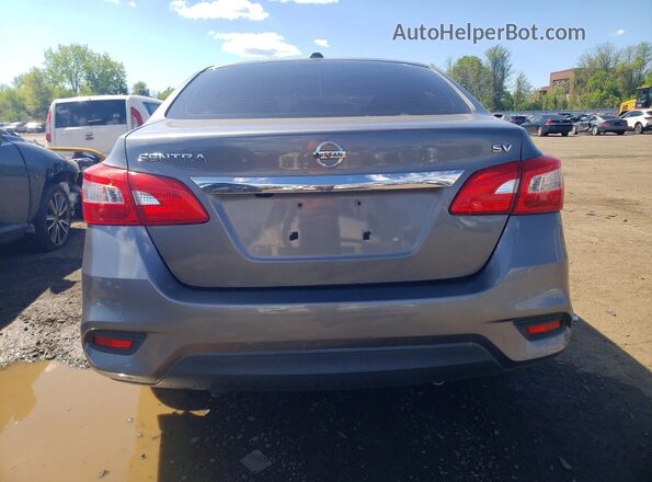 3N1AB7AP7GL650673 2016 NISSAN SENTRA Серый Вид сзади