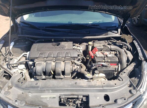 3N1AB7AP7GL650673 2016 NISSAN SENTRA Серый Вид задней части салона