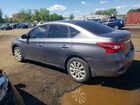 2016 Nissan Sentra Sv Серый vin: 3N1AB7AP7GL650673