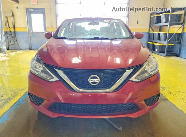 3N1AB7AP7GL658515 2016 NISSAN SENTRA Red Դիմացի տեսք