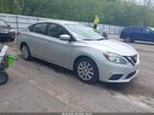 2016 Nissan Sentra S Silver vin: 3N1AB7AP7GL679543