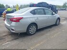 2016 Nissan Sentra S Silver vin: 3N1AB7AP7GL679543