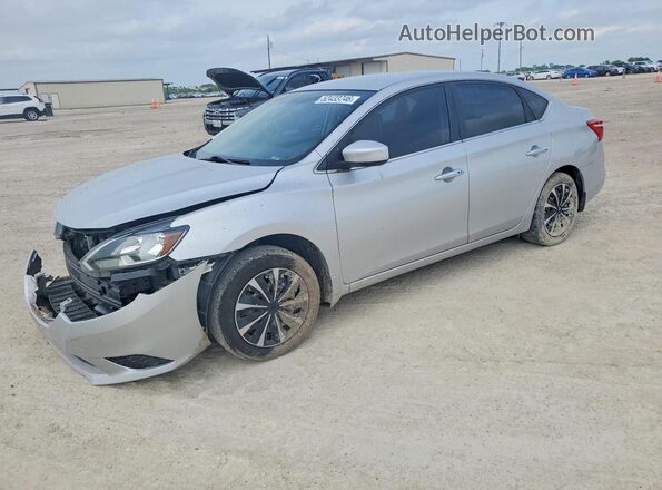 3N1AB7AP7GY210200 2016 NISSAN SENTRA Silver წინა მარცხენა ხედი სამი მეოთხედიდან