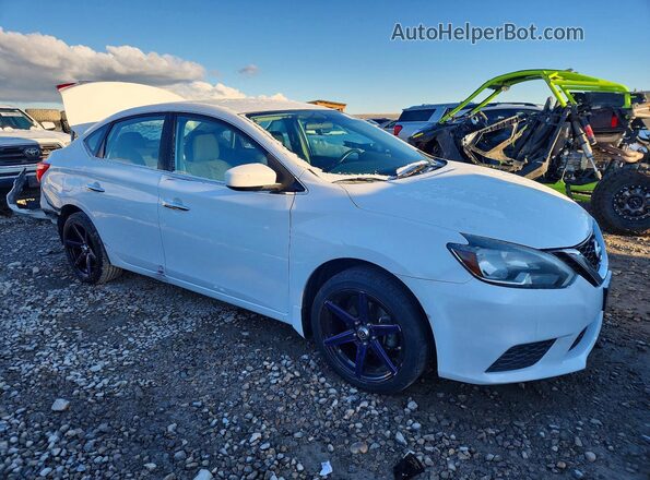 3N1AB7AP7GY288024 2016 NISSAN SENTRA White Delantero derecho
