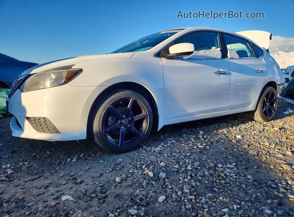 3N1AB7AP7GY288024 2016 NISSAN SENTRA White Vista tres cuartos delantera izquierda