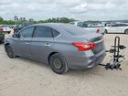 2017 Nissan Sentra Sv Серый vin: 3N1AB7AP7HL717872