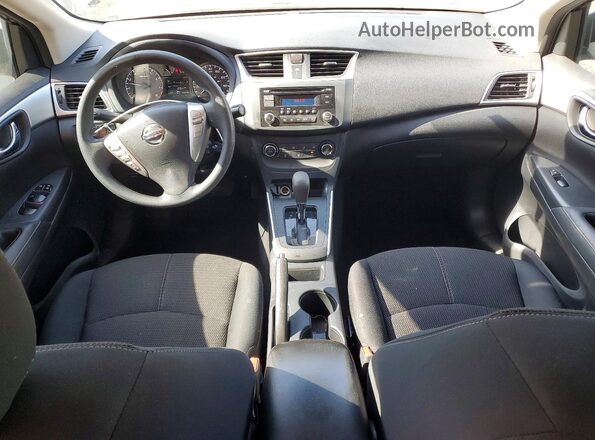 3N1AB7AP7HY223711 2017 NISSAN SENTRA Black Вид панелі приладів