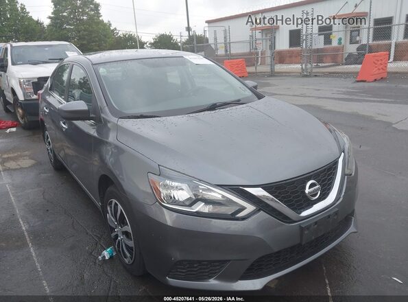 3N1AB7AP7HY248964 2017 NISSAN SENTRA Gray Przód prawy