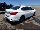 2017 Nissan Sentra S Белый vin: 3N1AB7AP7HY339958