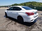 2017 Nissan Sentra S Белый vin: 3N1AB7AP7HY339958