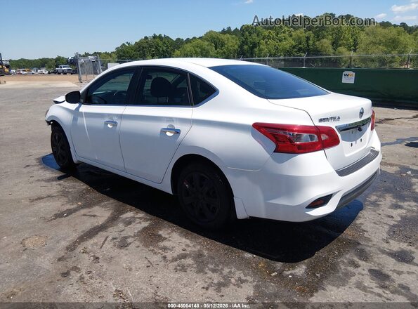 3N1AB7AP7HY339958 2017 NISSAN SENTRA Белый Задняя левая четверть