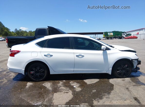 3N1AB7AP7HY339958 2017 NISSAN SENTRA Белый Вид задней части салона