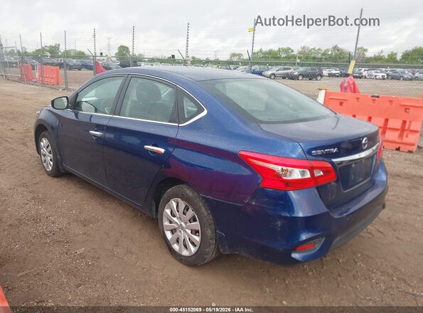 3N1AB7AP7HY385936 2017 NISSAN SENTRA Blue Tył lewy
