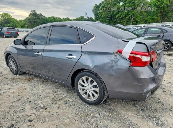 3N1AB7AP7JL617972 2018 NISSAN SENTRA Gray უკანა მარცხენა
