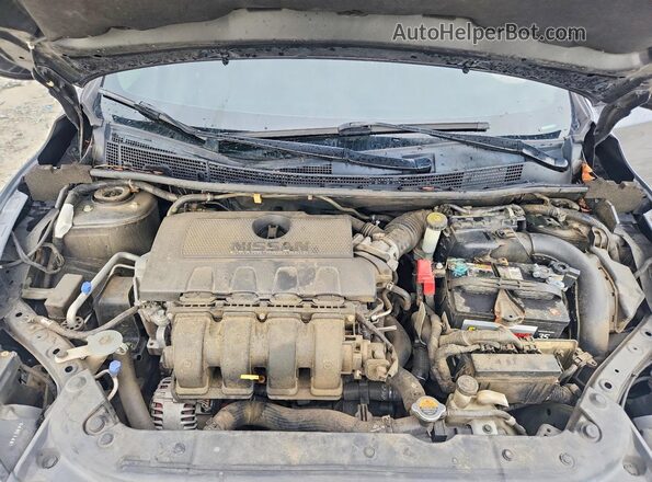 3N1AB7AP7JL617972 2018 NISSAN SENTRA Gray VIN კოდის სტიკერის ხედი