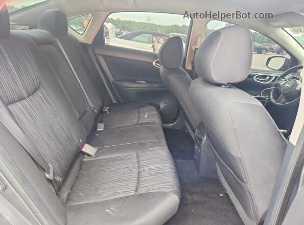 3N1AB7AP7JL617972 2018 NISSAN SENTRA Gray ძრავის განყოფილების ხედი