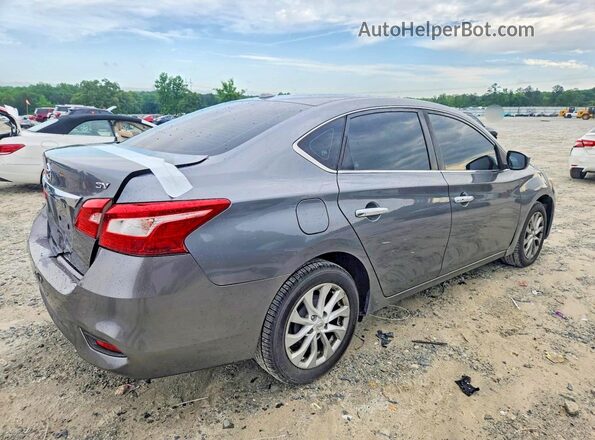 3N1AB7AP7JL617972 2018 NISSAN SENTRA Gray უკანა მარჯვენა