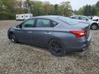 2018 Nissan Sentra Sv Gray vin: 3N1AB7AP7JL622072
