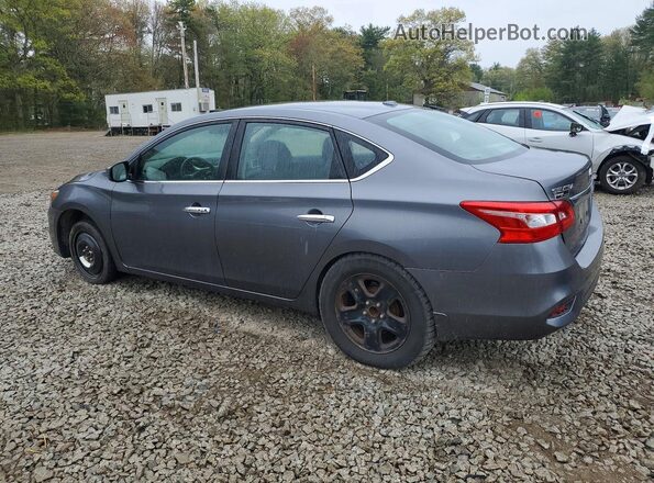 3N1AB7AP7JL622072 2018 NISSAN SENTRA Gray Rear left