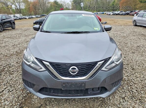 3N1AB7AP7JL622072 2018 NISSAN SENTRA Gray Front view