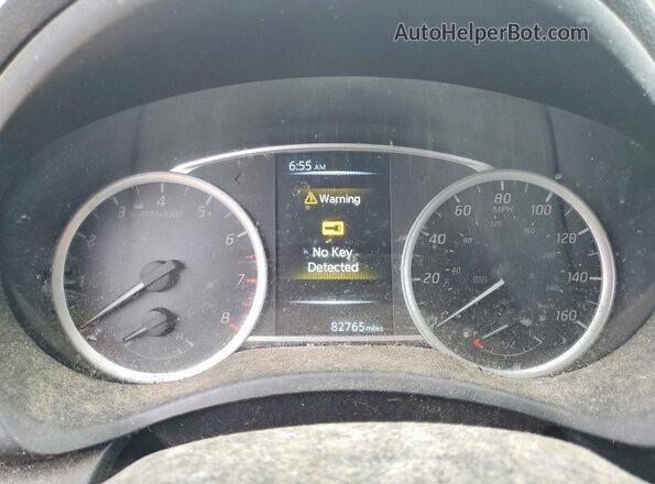 3N1AB7AP7JL622072 2018 NISSAN SENTRA Gray Instrument cluster view