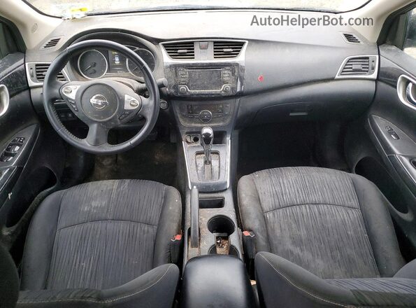 3N1AB7AP7JL622072 2018 NISSAN SENTRA Gray Dashboard view