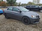 2018 Nissan Sentra Sv Gray vin: 3N1AB7AP7JL622072