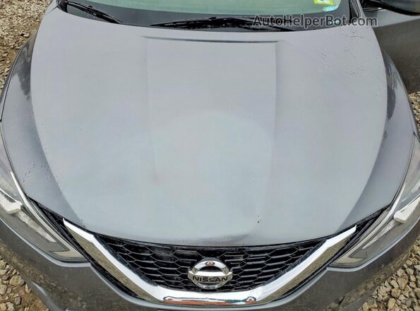 3N1AB7AP7JL622072 2018 NISSAN SENTRA Gray Rear interior view