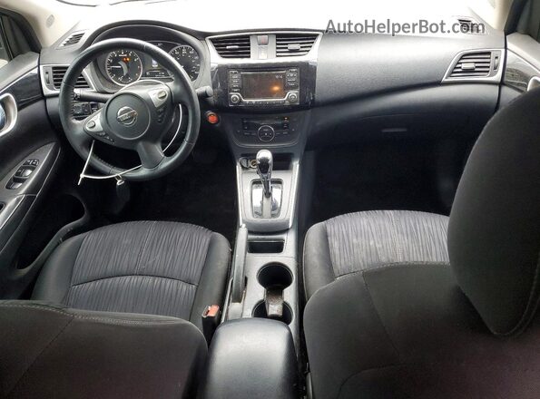 3N1AB7AP7JL623416 2018 NISSAN SENTRA Синий Вид панели приборов