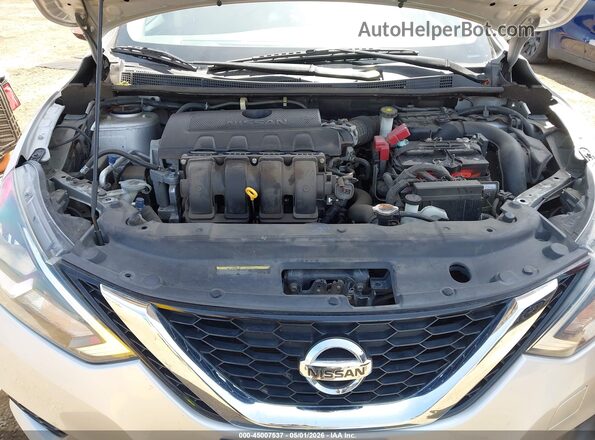 3N1AB7AP7JY220619 2018 NISSAN SENTRA Silver Հետևի տեսք