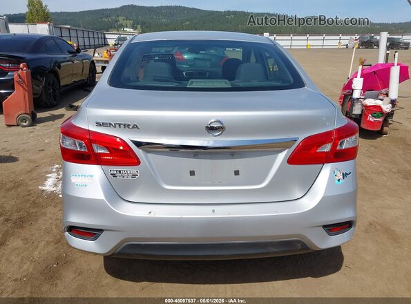 3N1AB7AP7JY220619 2018 NISSAN SENTRA Silver 